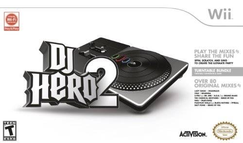 Paquete de tocadiscos DJ Hero 2 (Wii)