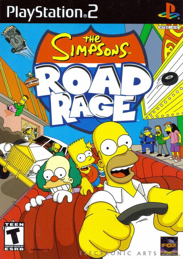 J2Games.com | The Simpsons Road Rage (Playstation 2) (Pre-Played - Game Only).