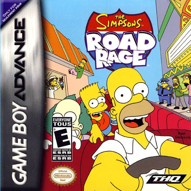 J2Games.com | The Simpsons Road Rage (Gameboy Advance) (Pre-Played - Game Only).