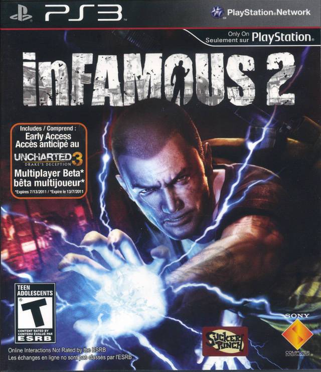 J2Games.com | Infamous 2 (Playstation 3) (Pre-Played - Game Only).