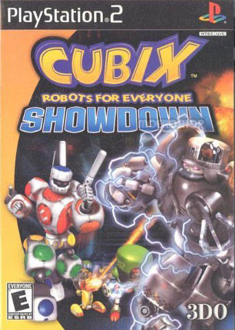 Enfrentamiento de robots Cubix para todos (Playstation 2)