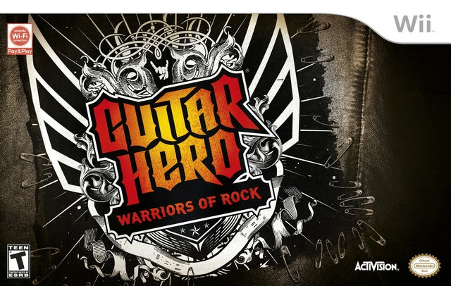Súper paquete Guitar Hero: Warriors Of Rock (Wii)