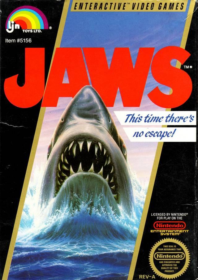J2Games.com | Jaws (Nintendo NES) (Pre-Played - Game Only).