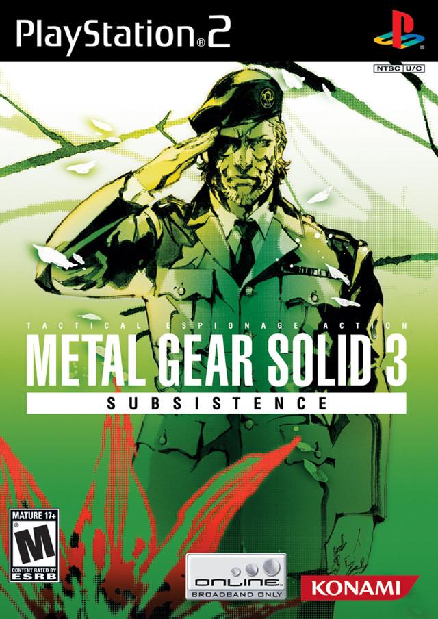 J2Games.com | Metal Gear Solid 3 Subsistence (Playstation 2) (Complete - Good).