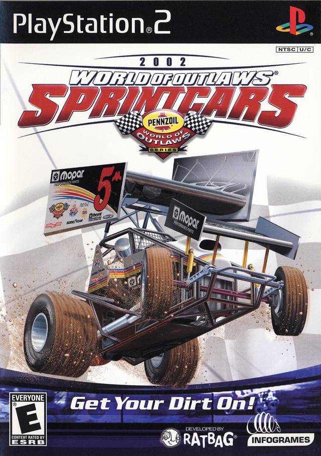 Mundo de forajidos: Sprint Cars 2002 (Playstation 2)
