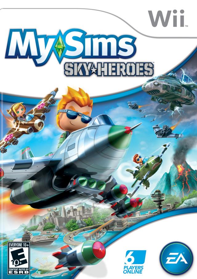 J2Games.com | MySims SkyHeroes (Wii) (Pre-Played - CIB - Good).