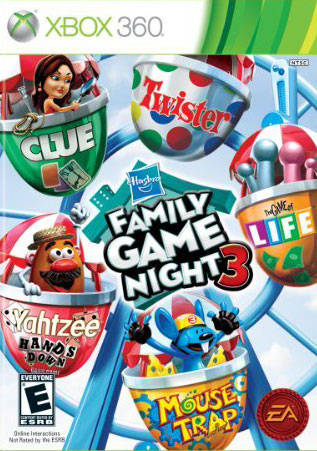 Noche de juegos familiar 3 de Hasbro (Xbox 360)