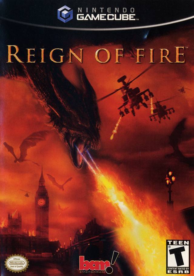 J2Games.com | Reign of Fire (Gamecube) (Pre-Played - Complete - Good Condition).