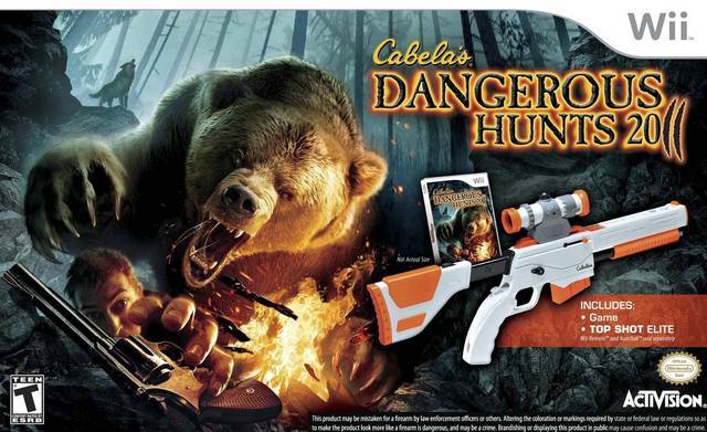 J2Games.com | Cabela's Dangerous Hunts 2011 Bundle (Wii) (Pre-Played - Game Only).