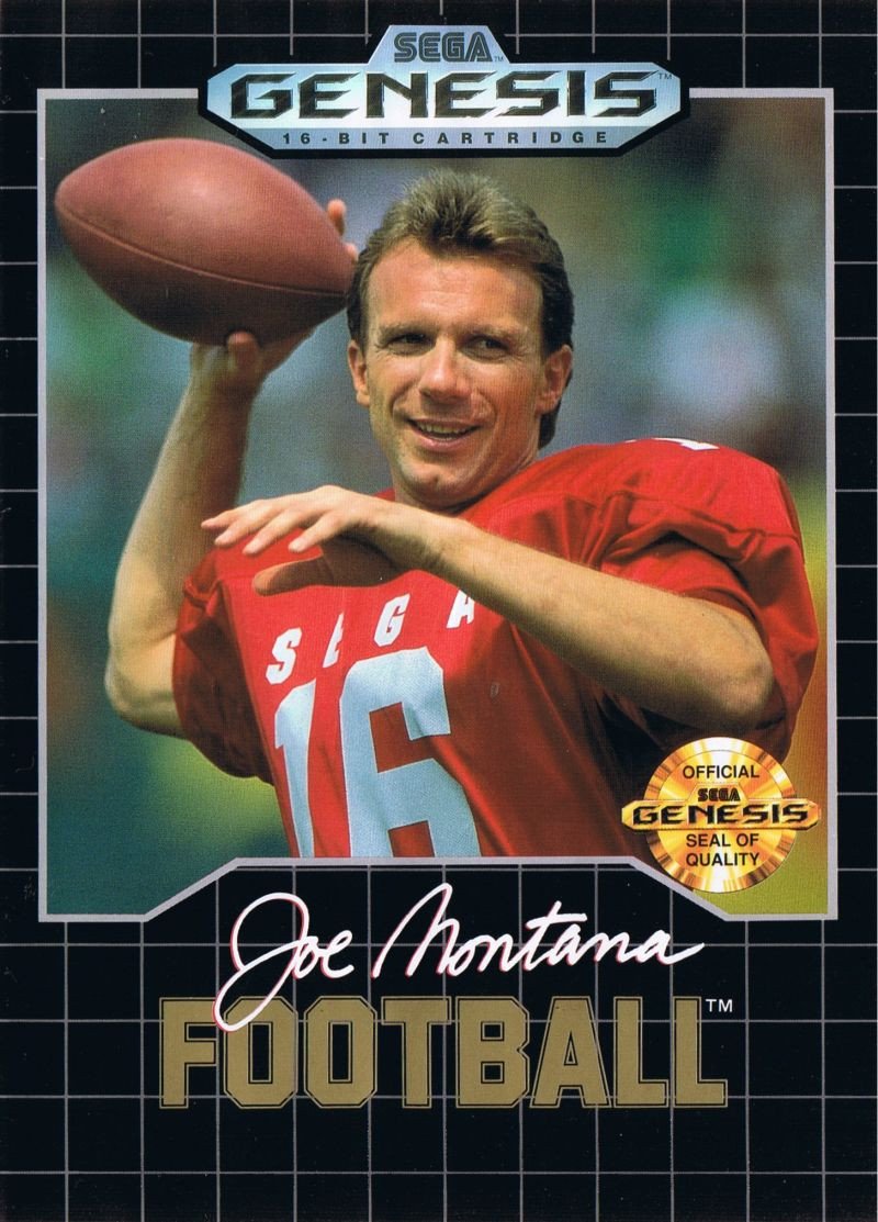 J2Games.com | Joe Montana Football (Sega Genesis) (Pre-Played - Game Only).