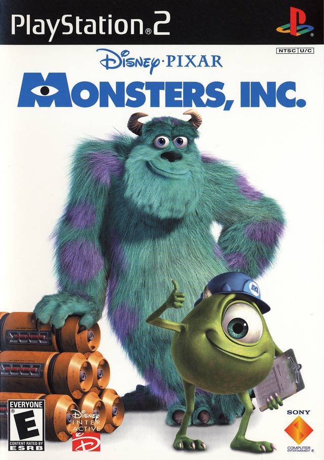 J2Games.com | Monsters Inc (Playstation 2) (Pre-Played - CIB - Good).
