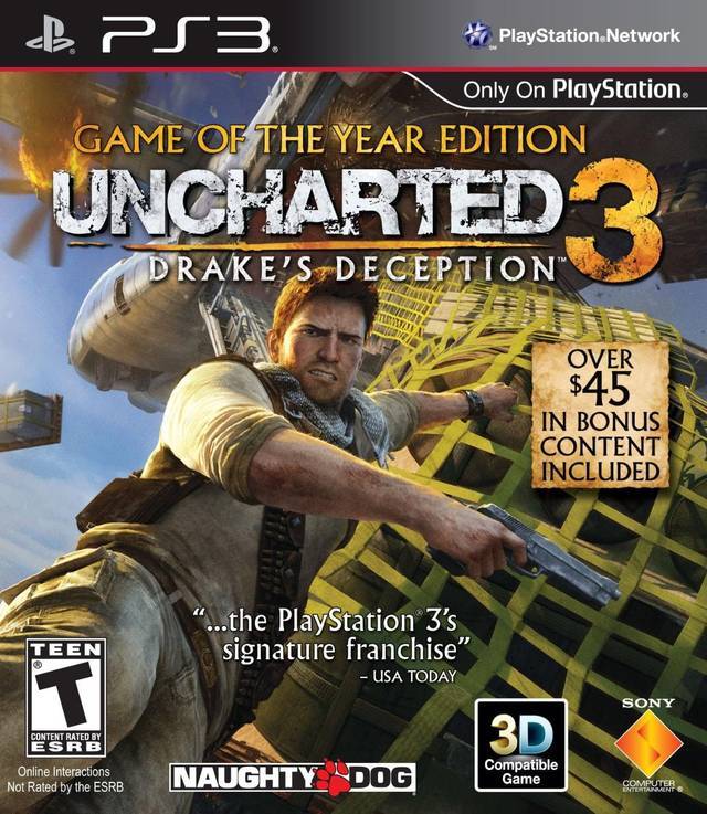 J2Games.com | Uncharted 3 Game of the Year Edition (Playstation 3) (Pre-Played).