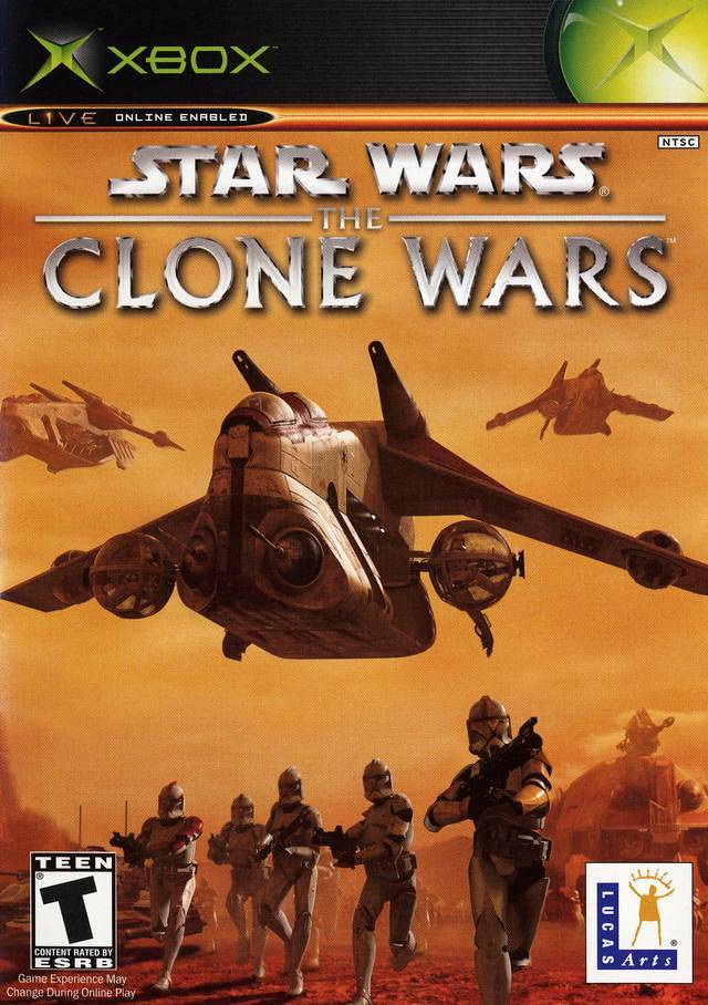 J2Games.com | Star Wars Clone Wars (Xbox) (Pre-Played - CIB - Good).