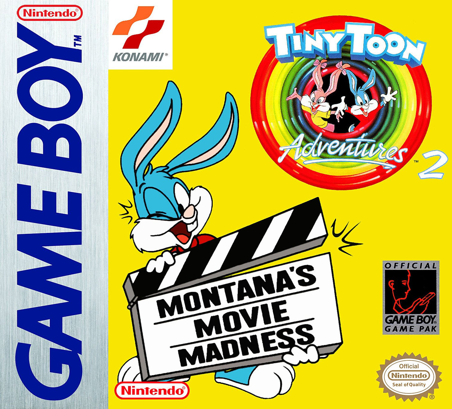 J2Games.com | Tiny Toon Adventures Montana's Movie Madness (Gameboy Color) (Pre-Played - Game Only).