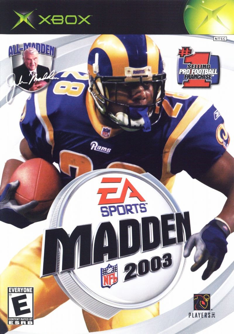 J2Games.com | Madden 2003 Football (Xbox) (Pre-Played - CIB - Good).