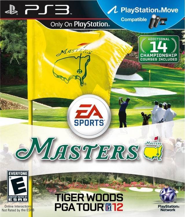 J2Games.com | Tiger Woods PGA Tour 12: The Masters (Playstation 3) (Pre-Played - CIB - Good).