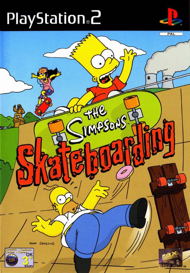 J2Games.com | The Simpsons Skateboarding (Playstation 2) (Pre-Played - Game Only).