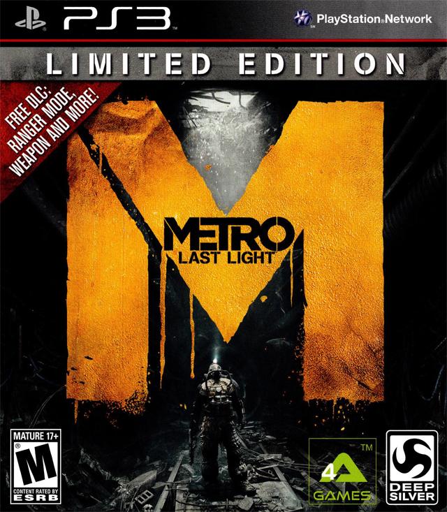 J2Games.com | Metro Last Light Limited Edition (Playstation 3) (Pre-Played - CIB - Good).