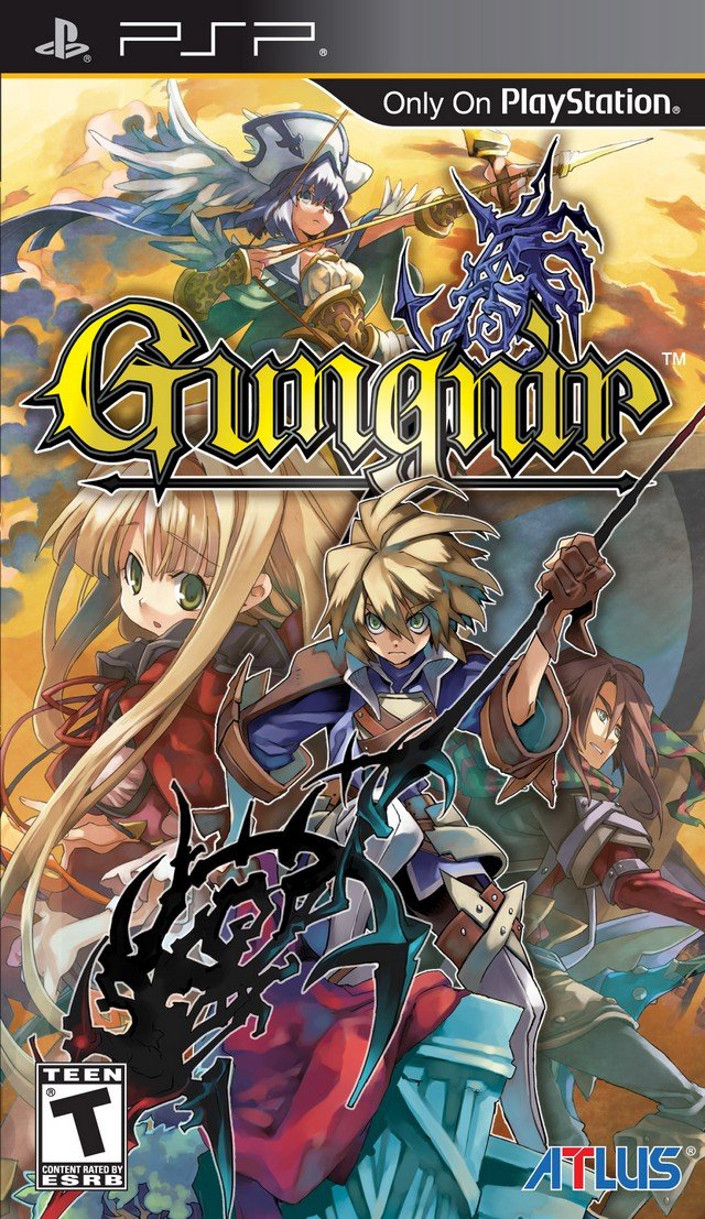 J2Games.com | Gungnir (PSP) (Pre-Played - CIB - Good).