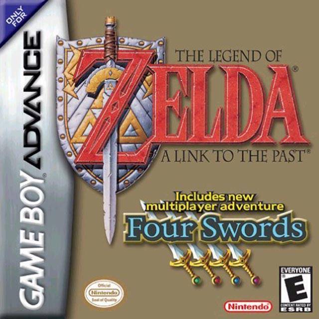 J2Games.com | The Legend of Zelda Link to the Past Four Swords (Gameboy Advance) (Pre-Played - Game Only).