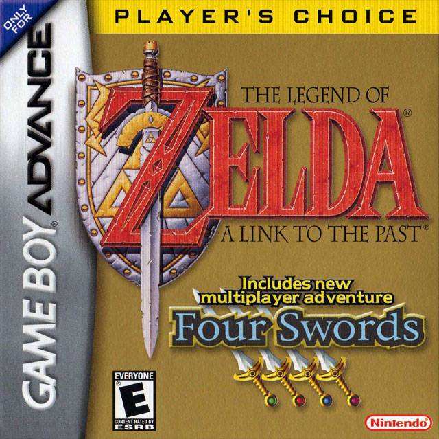 J2Games.com | The Legend of Zelda A Link to the Past and Four Swords (Players Choice) (Gameboy Advance) (Pre-Played - CIB - Good).