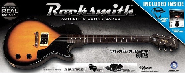 Paquete de guitarra Rocksmith (Playstation 3)