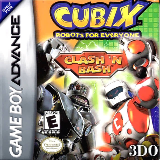 Robots Cubix para todos: Clash 'n Bash (Gameboy Advance)