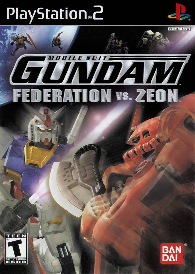 J2Games.com | Mobile Suit Gundam Federation vs Zeon (Playstation 2) (Complete - Very Good).