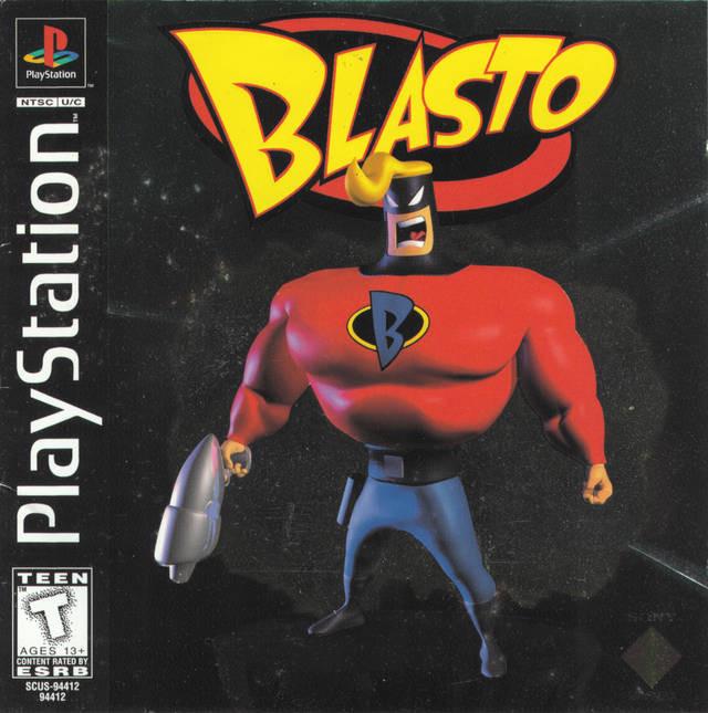 J2Games.com | Blasto (Playstation) (Complete - Very Good).
