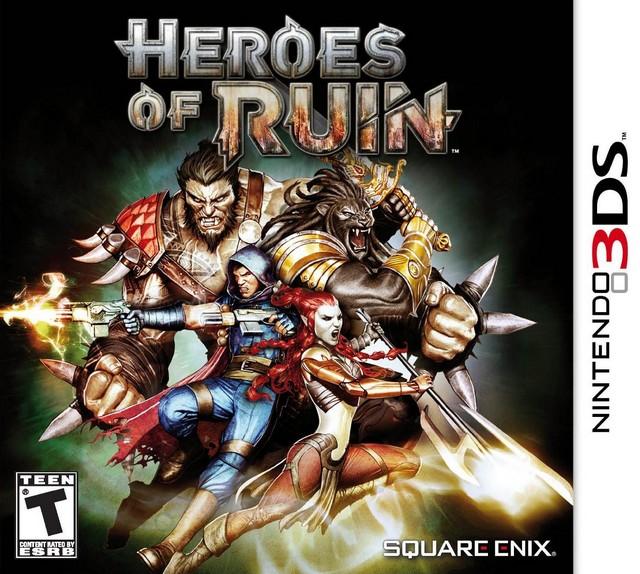 J2Games.com | Heroes of Ruin (Nintendo 3DS) (Complete - Good).