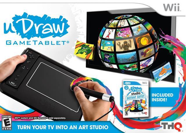 J2Games.com | uDraw Gametablet w/uDraw Studio: Instant Artist (Wii) (Pre-Played - CIB - Good).