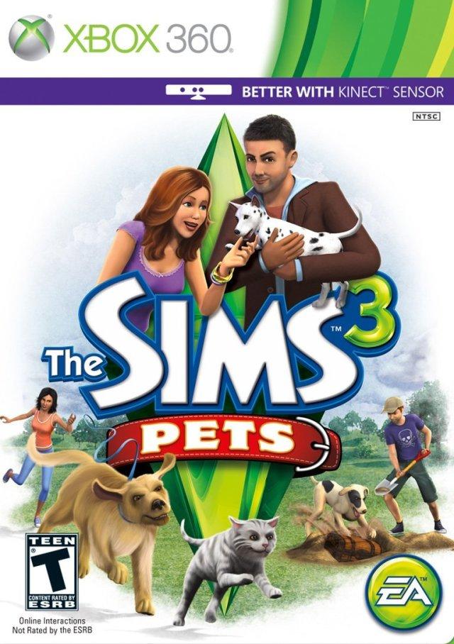 J2Games.com | The Sims 3: Pets (Xbox 360) (Pre-Played - CIB - Good).