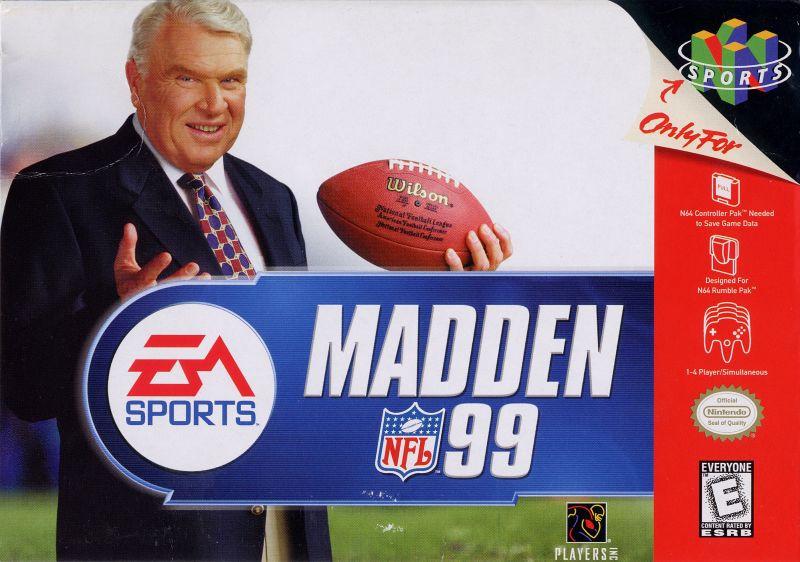 J2Games.com | Madden 99 (Nintendo 64) (Pre-Played - Game Only).