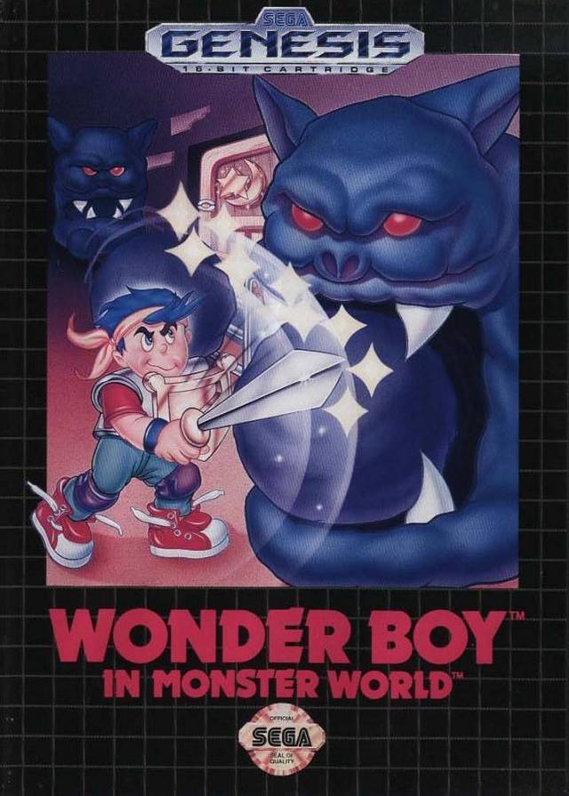 J2Games.com | Wonder Boy in Monster World (Sega Genesis) (Pre-Played - CIB - Very Good).
