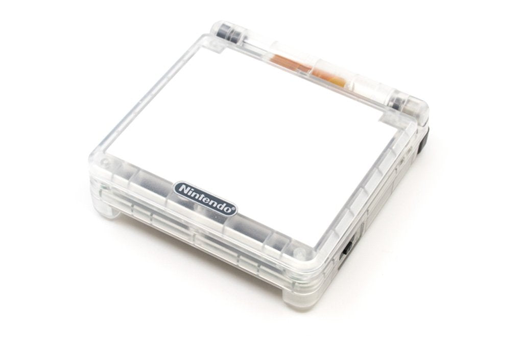 J2Games.com | Custom Modded Gameboy Advance SP AGS-101 Translucent Clear (Gameboy Advance) (Pre-Played - Game System).
