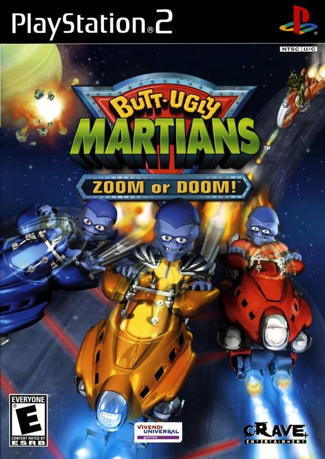 Butt Ugly Martians Zoom o Doom (Playstation 2)