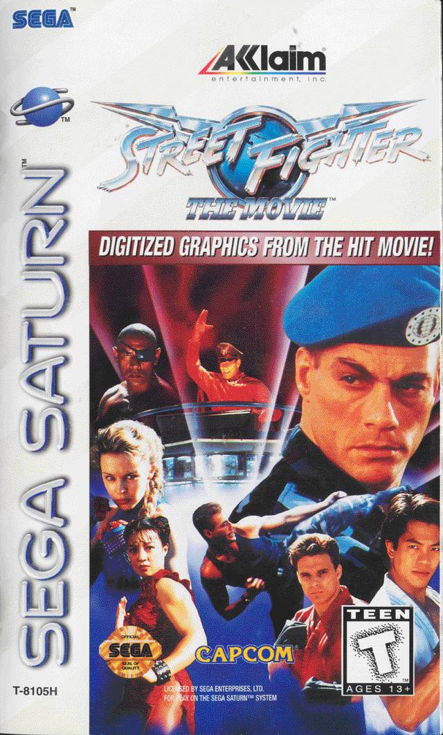 Street Fighter La Película (Sega Saturn)