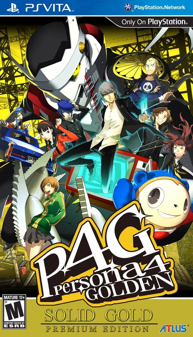 Persona 4 Golden Solid Gold Edición Premium (Playstation Vita)