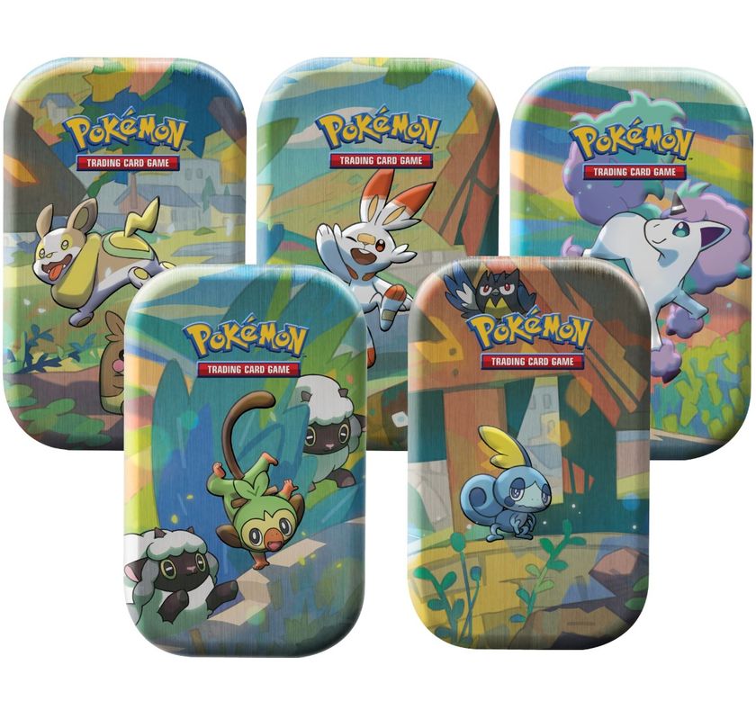 Pokemon TCG: Galar Pals Mini Tin (5 Varieties) (Toys)