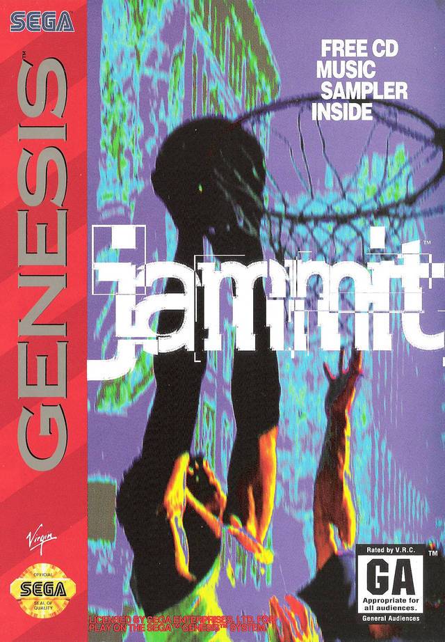 J2Games.com | Jammit (Sega Genesis) (Pre-Played - Game Only).