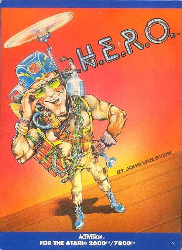 J2Games.com | H.E.R.O. (Atari 2600) (Pre-Played - Game Only).