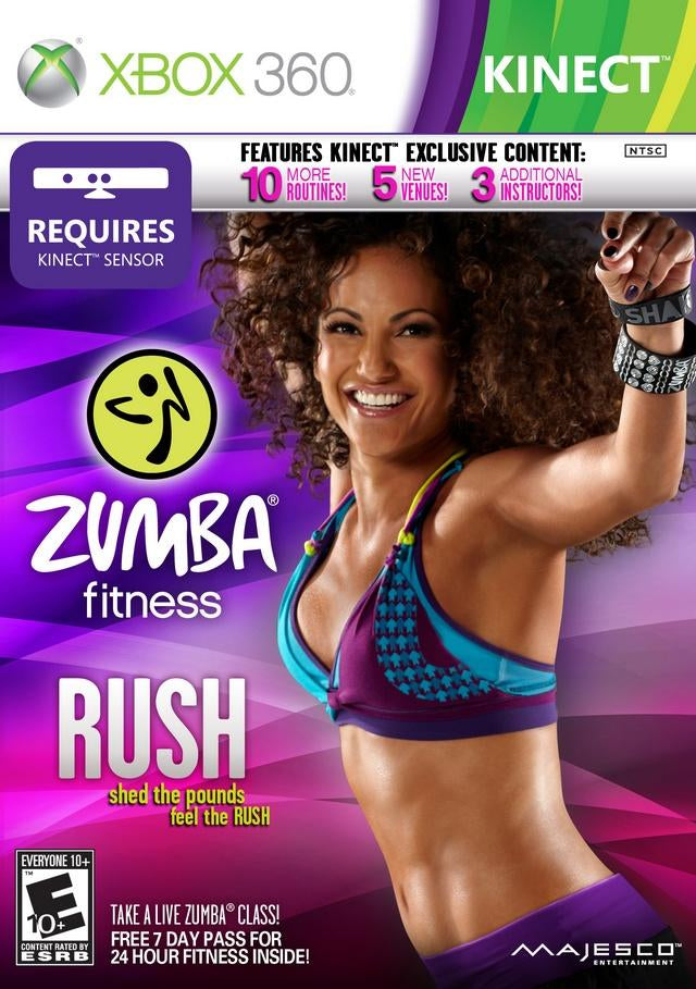 J2Games.com | Zumba Fitness Rush (Xbox 360) (Pre-Played - CIB - Good).