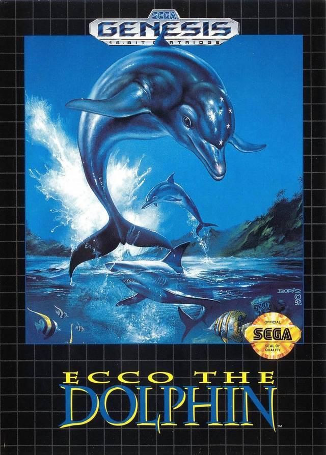 J2Games.com | Ecco the Dolphin (Sega Genesis) (Pre-Played - Game Only).