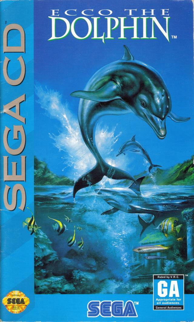 J2Games.com | Ecco the Dolphin (Sega CD) (Complete - Very Good).