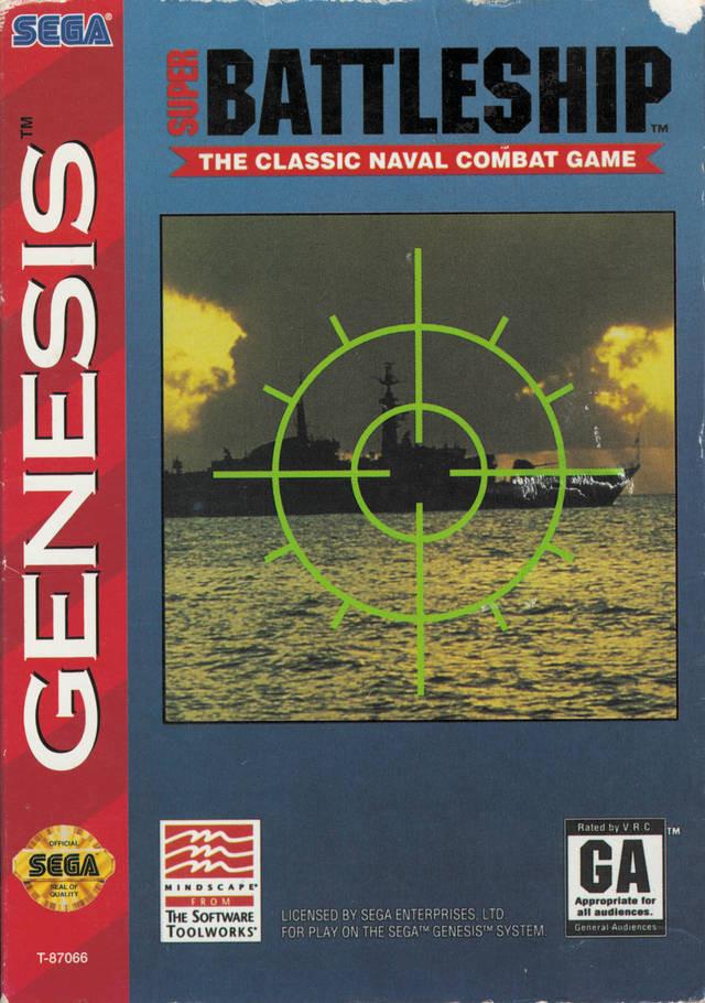 J2Games.com | Super Battleship (Sega Genesis) (Pre-Played - Game Only).