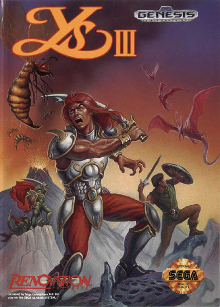 Ys III Vagabundos de Ys (Sega Genesis)