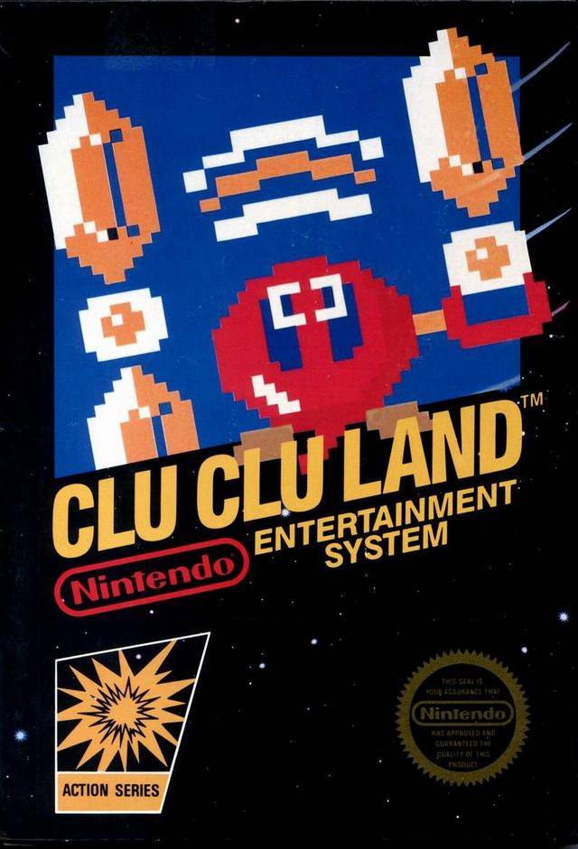 J2Games.com | Clu Clu Land (Nintendo NES) (Pre-Played - Game Only).