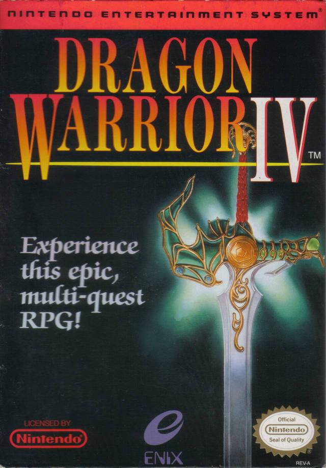 J2Games.com | Dragon Warrior IV (Nintendo NES) (Pre-Played - Game Only).