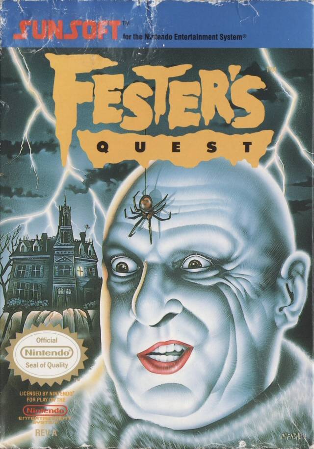 J2Games.com | Fester's Quest (Nintendo NES) (Uglies).