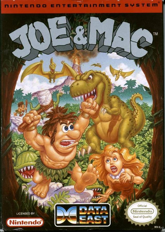 J2Games.com | Joe and Mac (Nintendo NES) (Pre-Played - Game Only).